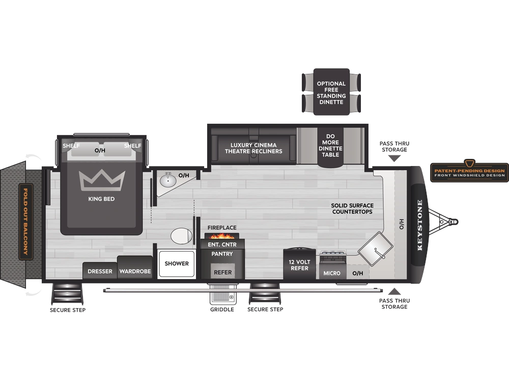 Keystone RV Passport Passport 2710KB 2026 alt