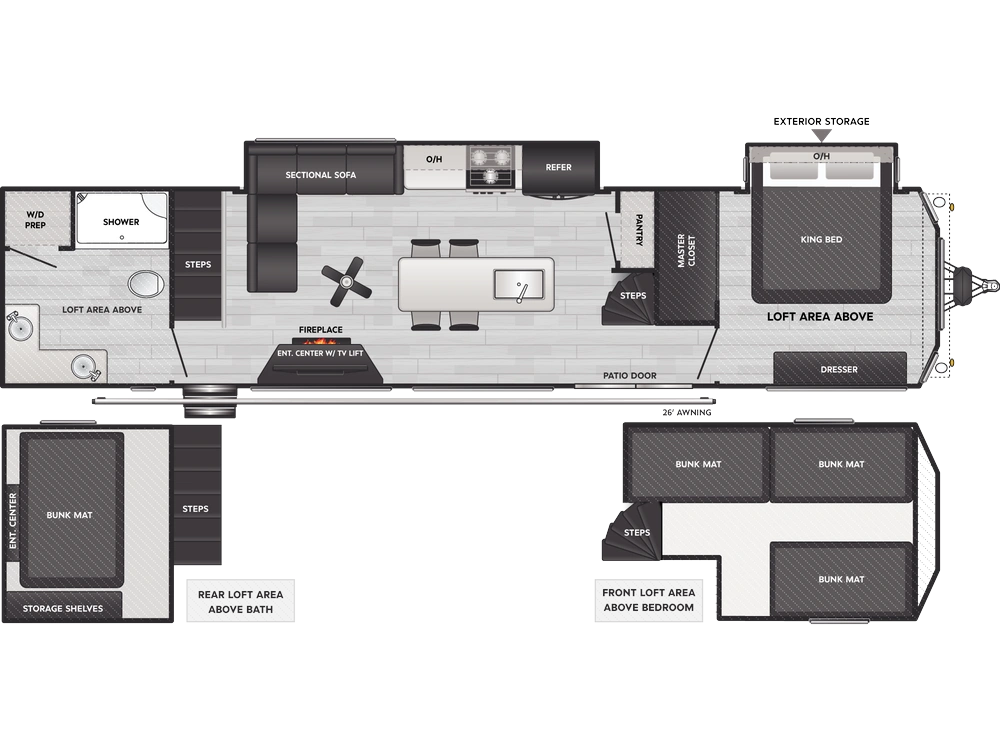 2026 Keystone RV Residence Residence 40CLDL alt