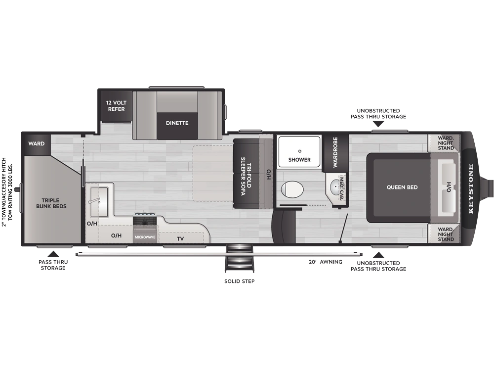 Keystone RV Cougar Sport Cougar Sport 2700BH 2026 alt