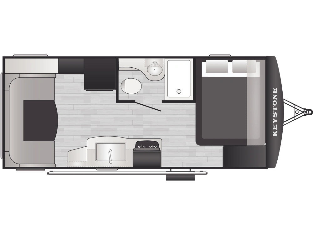 Keystone RV Passport Classic Travel Trailers Passport Classic Travel Trailers 190RDWE 2026 alt