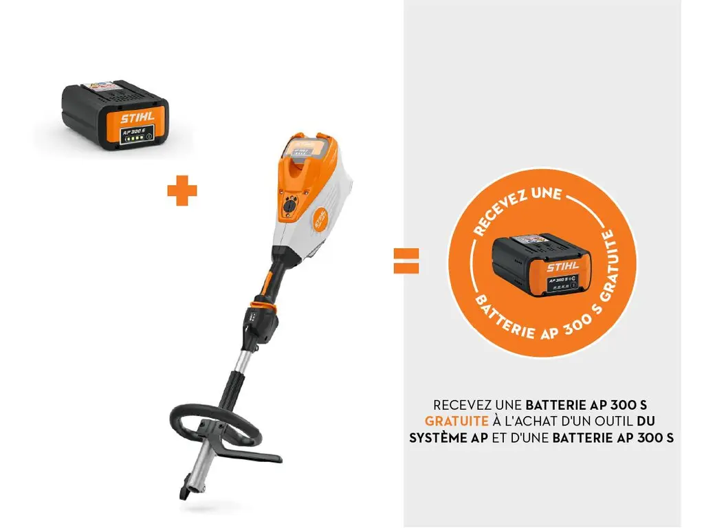 Stihl KMA 135 R – Système AP 2026