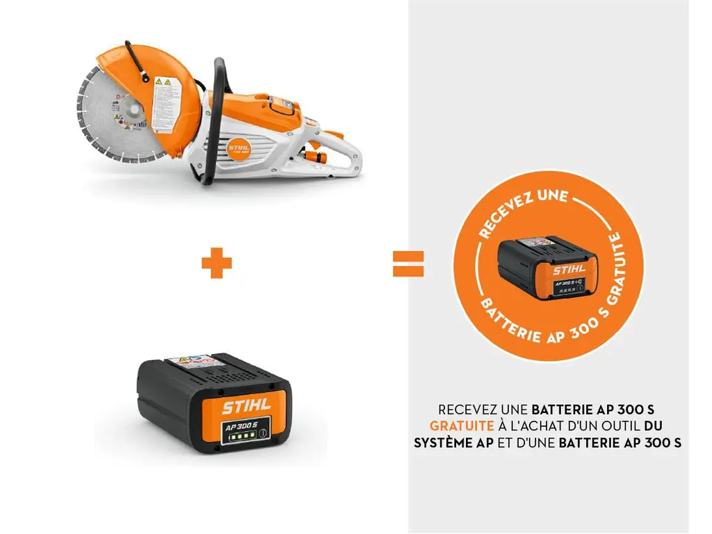 Stihl TSA 300 – Système AP