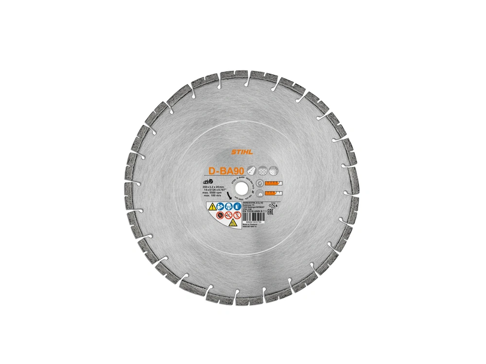 2026 Stihl 14" Diamond Cutting Wheel - Asphalt BA90 14" Diamond Cutting Wheel - Asphalt BA90 alt
