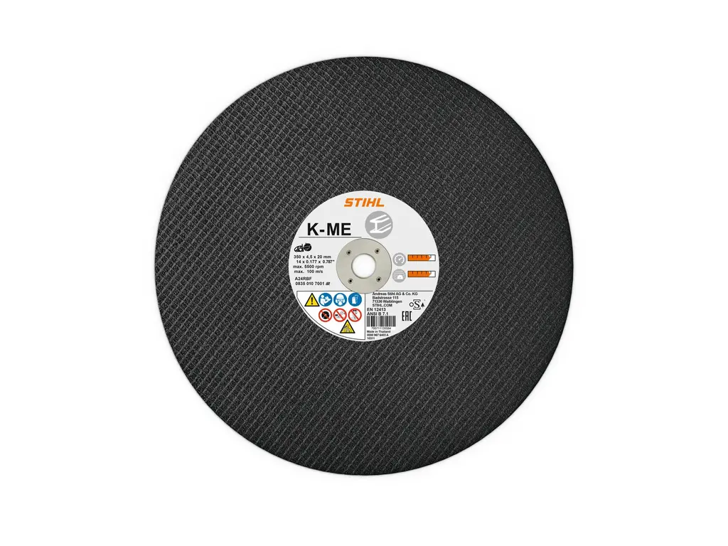 Stihl Roue de coupe abrasive de 14 pouces - Acier K-ME 2026