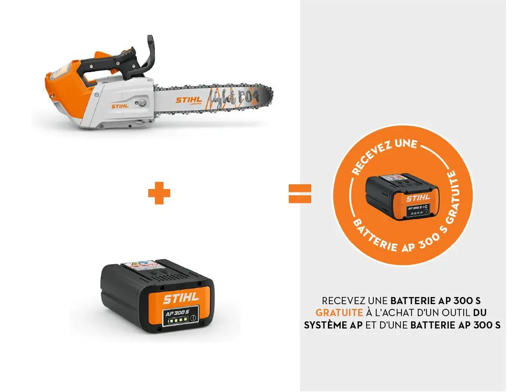 Stihl MSA 220 T - Système AP 