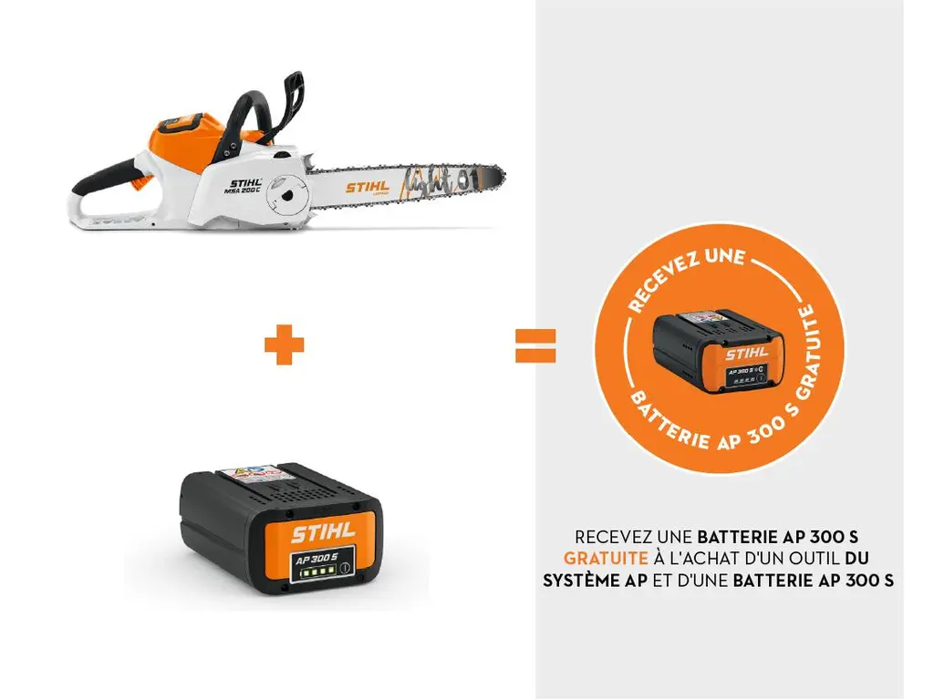 Stihl MSA 200  - Système AP 