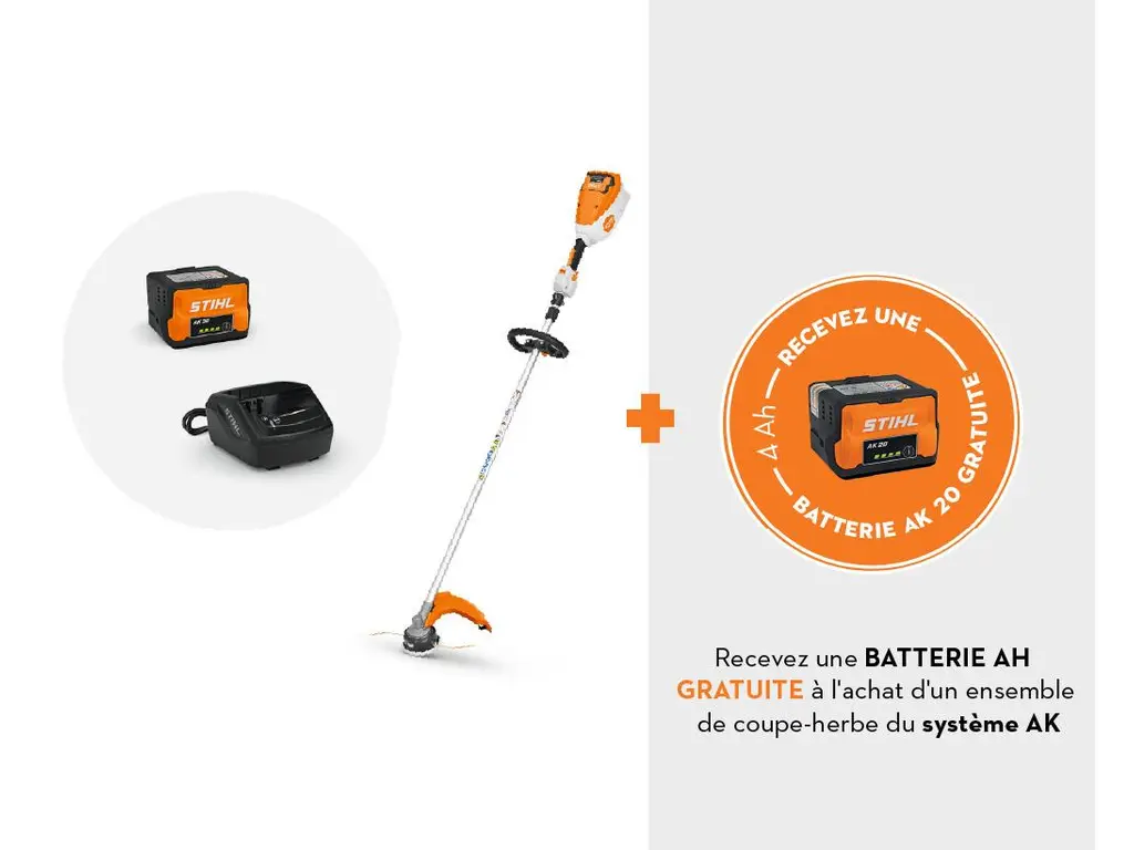 Stihl Débroussailleuse FSA 80 R  – Système AK 