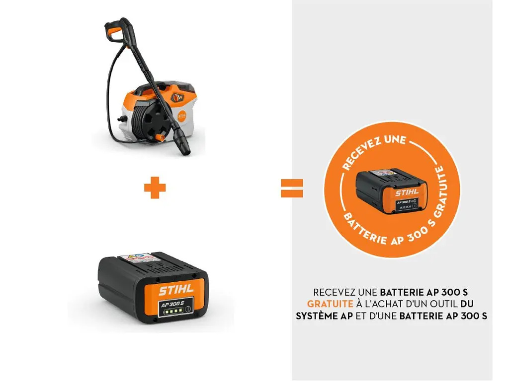 Stihl REA 100 PLUS - Système AP 