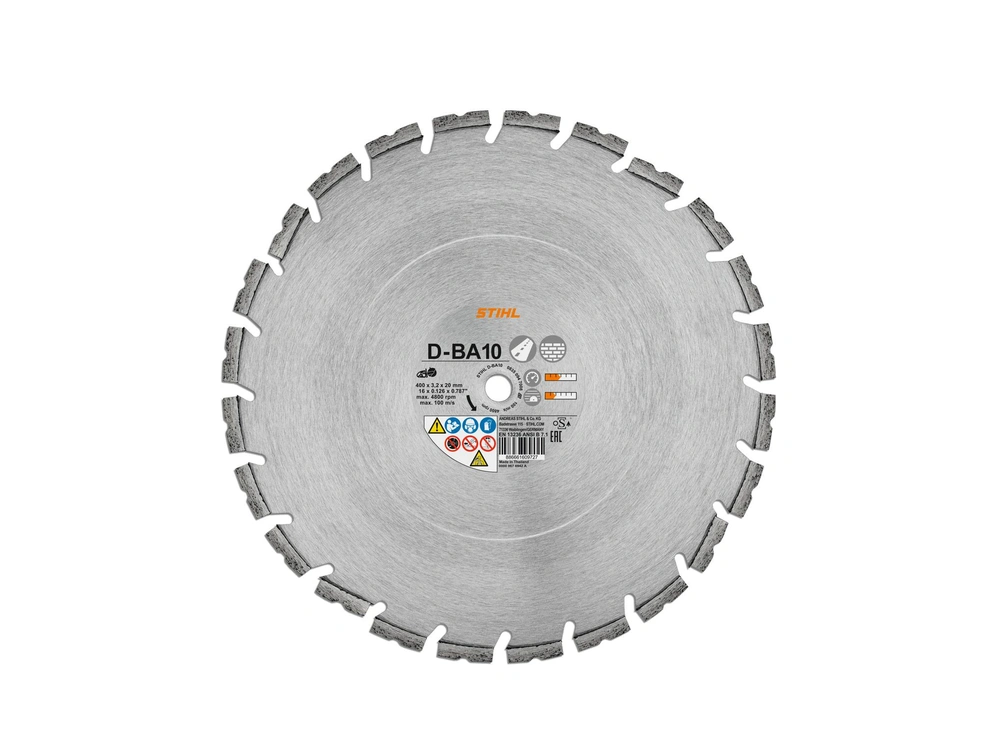 2026 Stihl 14" Diamond Cutting Wheel - Asphalt BA10 14" Diamond Cutting Wheel - Asphalt BA10 alt