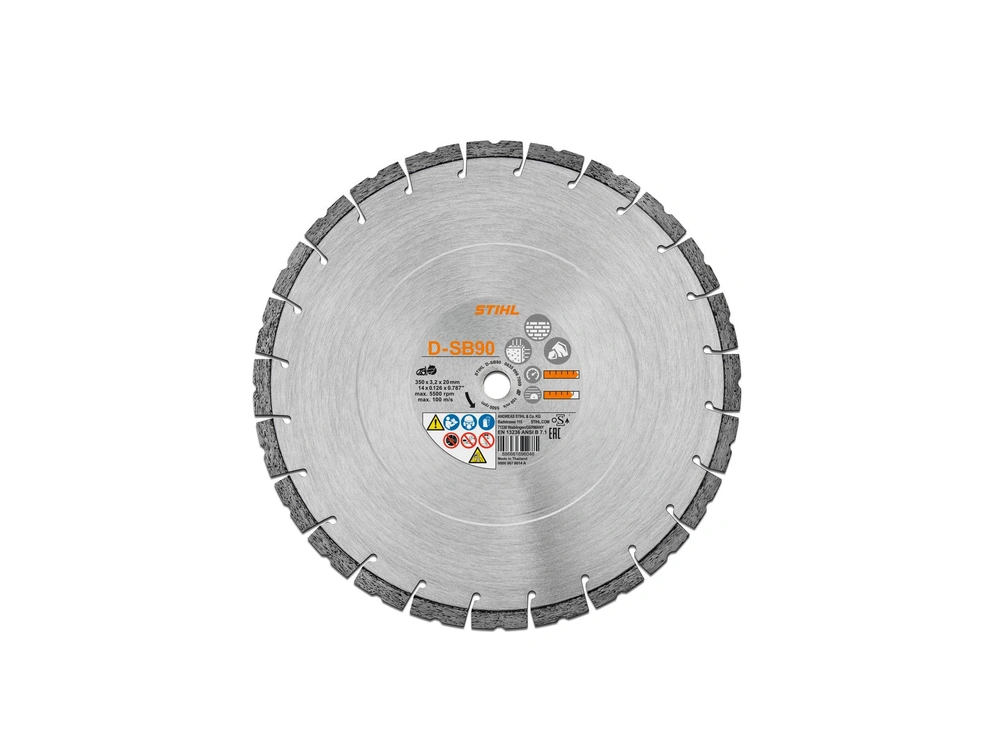 Stihl Disque de coupe diamanté de 16 po - Roche dure SB90 Disque de coupe diamanté de 16 po - Roche dure SB90 2026 alt