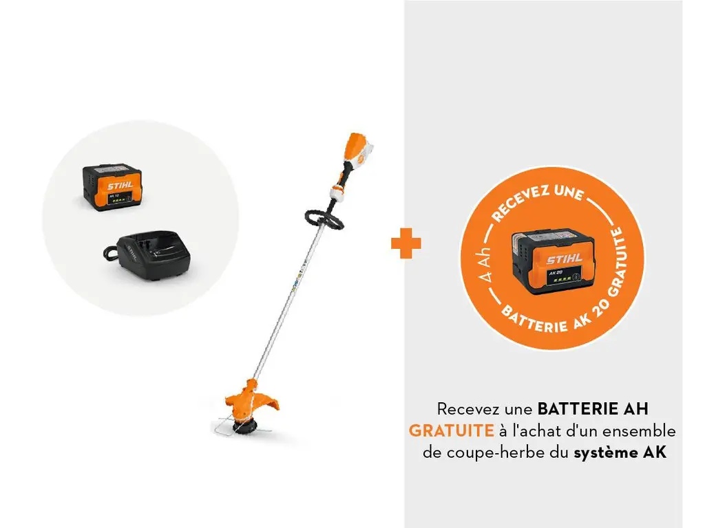 Stihl Débroussailleuse FSA 60  – Système AK 
