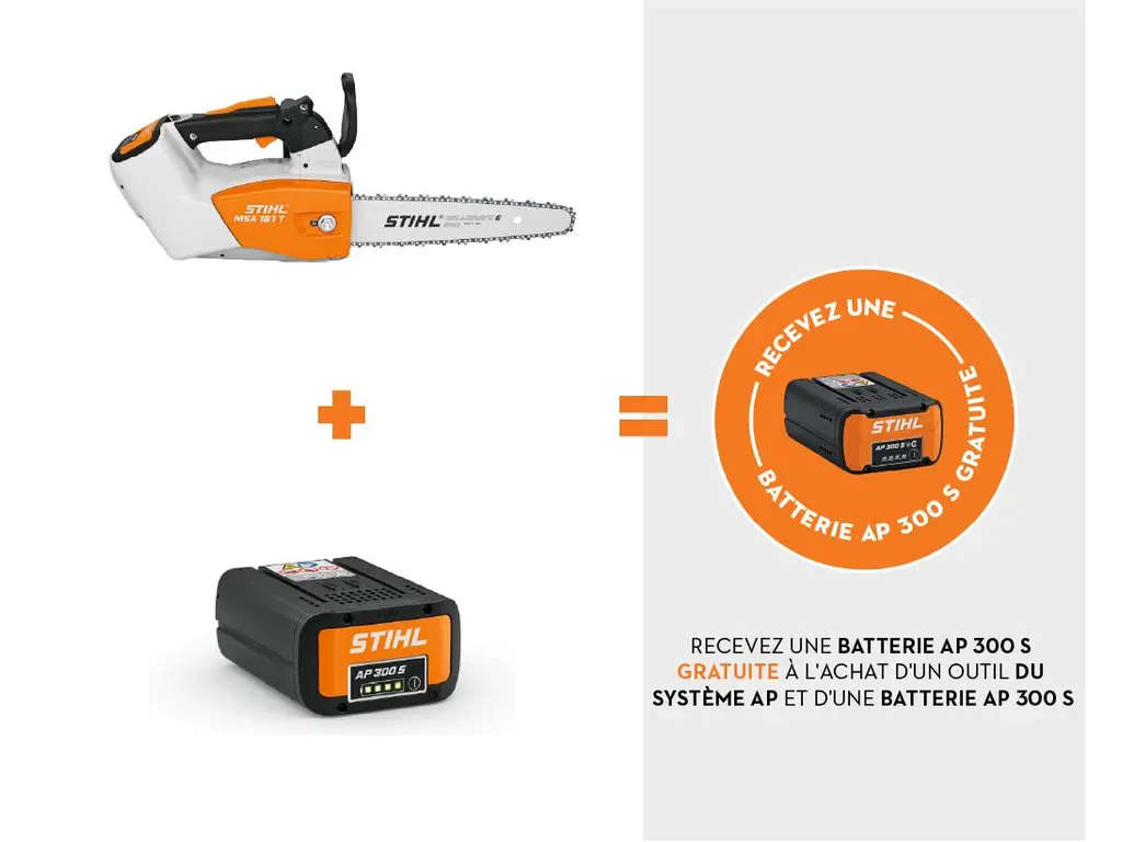 Stihl MSA 160 - Système AP 