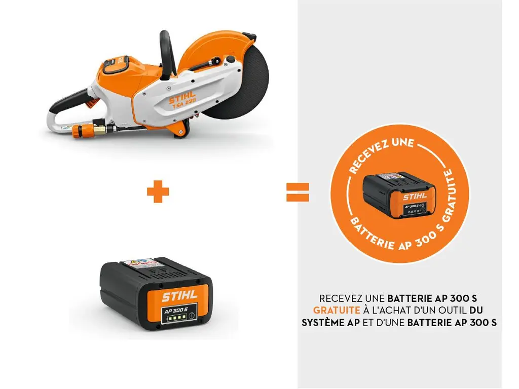 Stihl TSA 230 – Système AP 2026