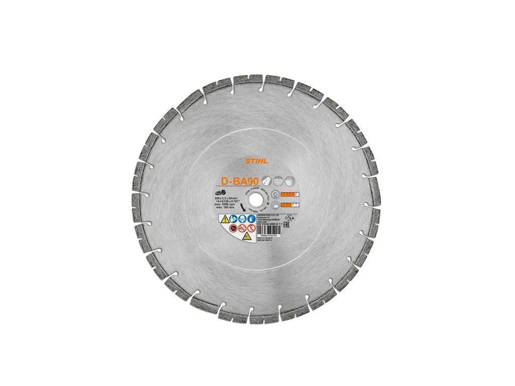 Stihl Disque de coupe diamanté de 16 po - Asphalte BA90 2026