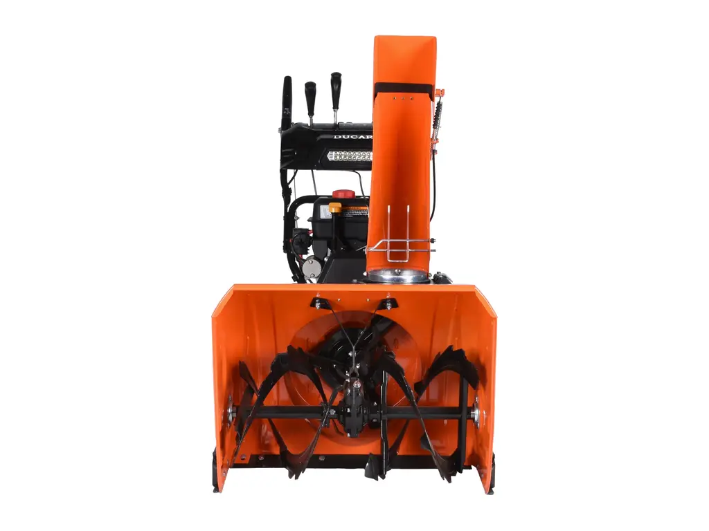 Ducar Souffleuse à neige 26″, 252 cm³, chenilles, démarrage électrique et à rappel, poignées chauffantes, phare DEL 2026