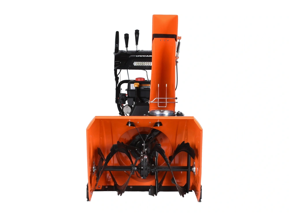 2026 Ducar 26″ Snow Blower, 252 cc, tracks, electric and recoil start, heated handles, LED light 26″ Snow Blower, 252 cc, tracks, electric and recoil start, heated handles, LED light alt