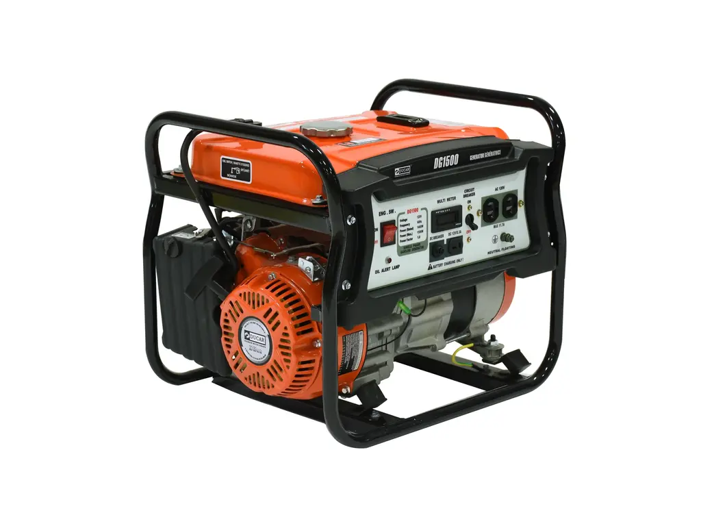2026 Ducar Generators 1500W Generator, 3.5 HP, gasoline