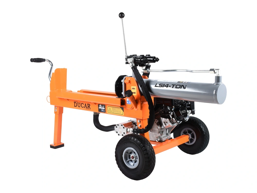 Ducar Fendeuse à bois à essence 14 tonnes, 7 CV Fendeuse à bois à essence 14 tonnes, 7 CV 2026 alt