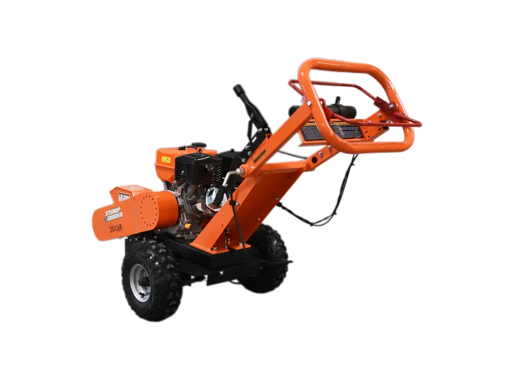 Ducar Déchiqueteuse de souches 15 CV, 8 lames en carbure, moteur Ducar 2026