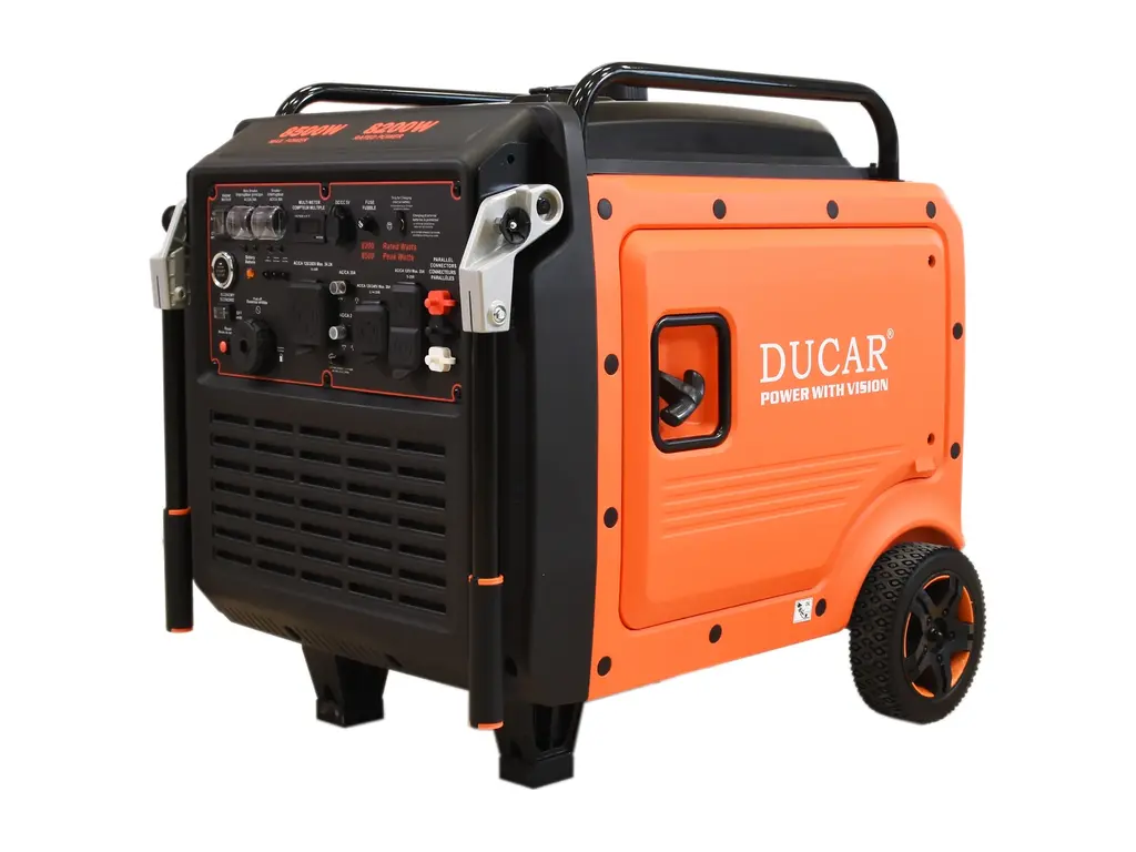 2026 Ducar Generators 8500W Inverter generator, 16 HP, remote start, gasoline