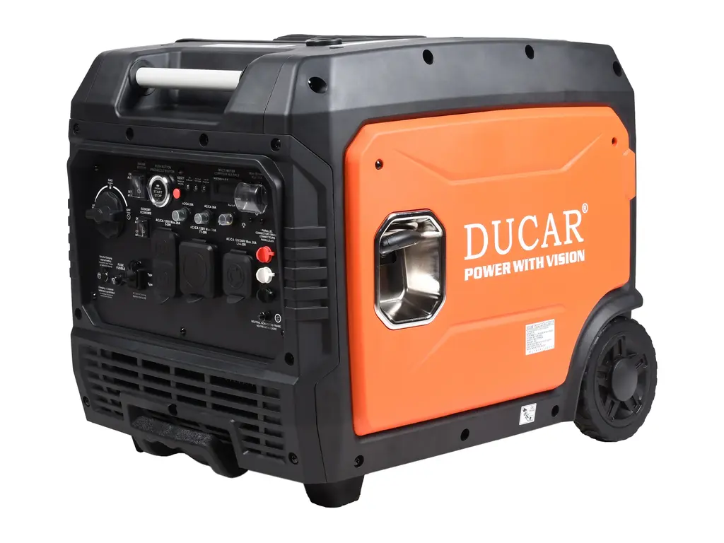 2026 Ducar Generators 7500W Inverter generator, 10 HP, remote starter, dual fuel (LPG / gasoline)