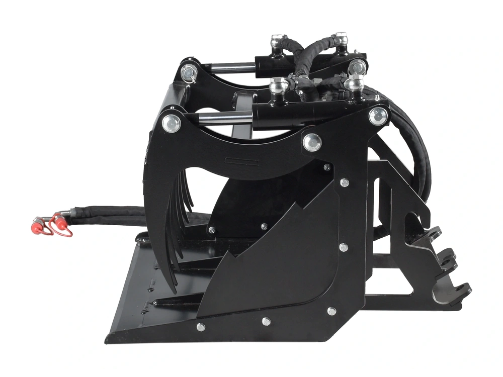 2026 Ducar 30" grapple bucket, with mounting plate, 80 L, for DUESOSKID-30 stand-on skid steer 30" grapple bucket, with mounting plate, 80 L, for DUESOSKID-30 stand-on skid steer alt