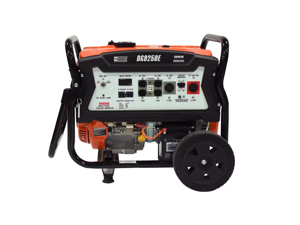 2026 Ducar Generators 9250W Generator, 15 HP, gasoline