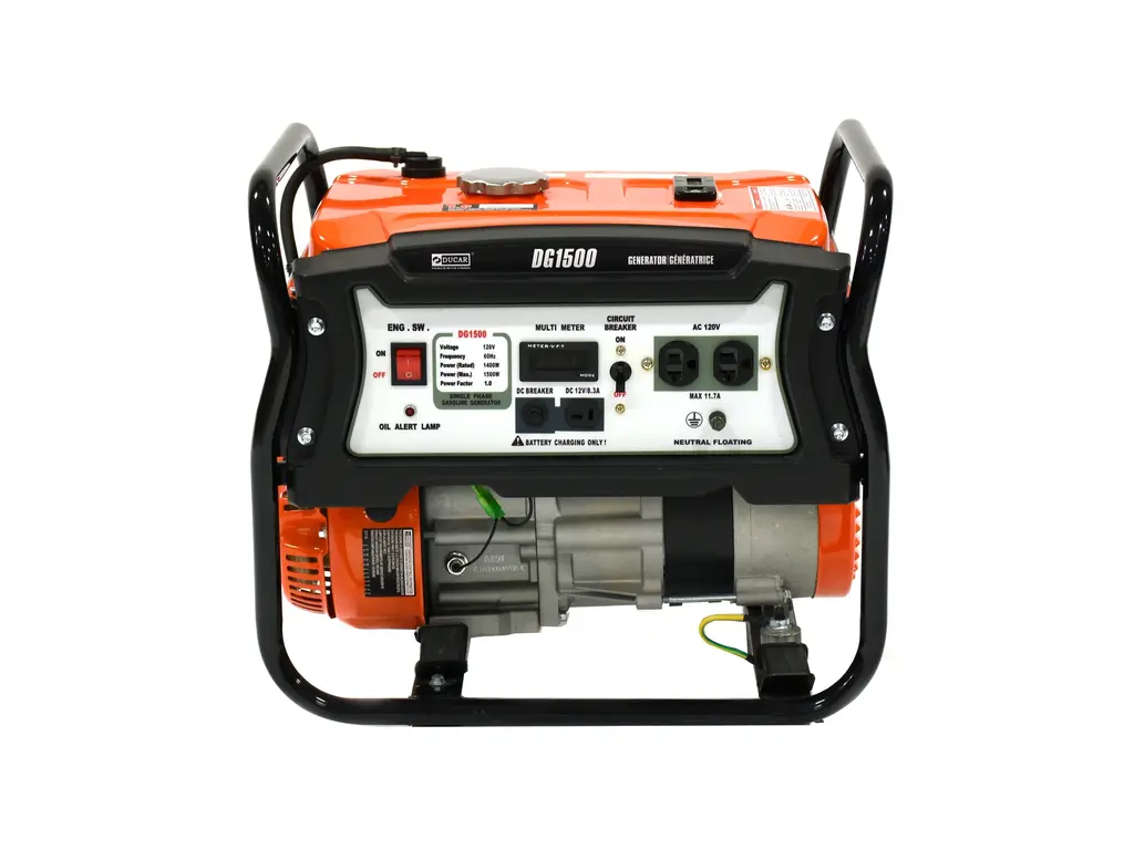 Ducar Génératrices Génératrice 1500W, 3.5 CV, essence 2026