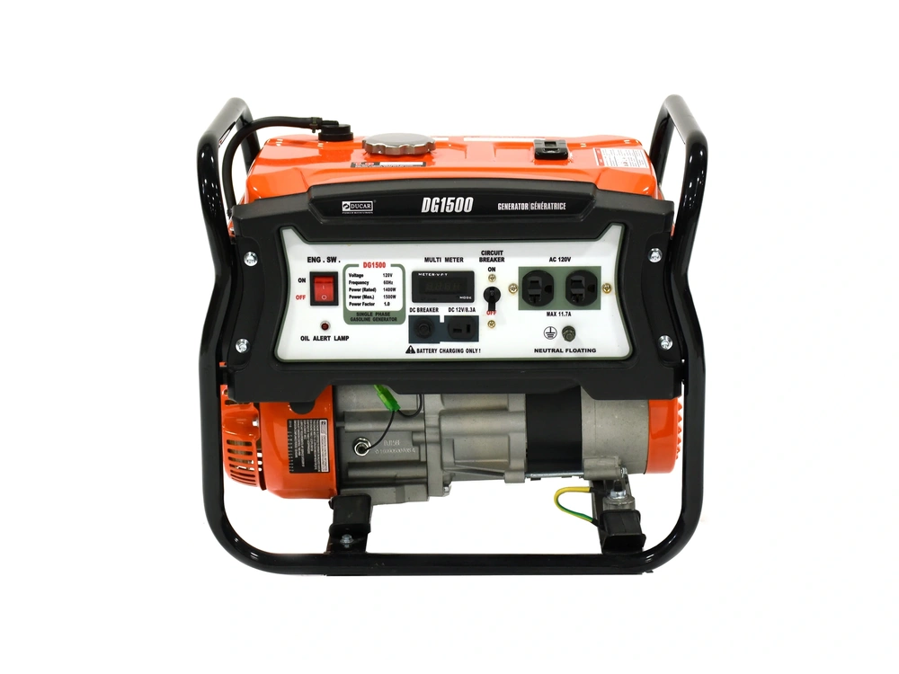 2026 Ducar 1500W Generator, 3.5 HP, gasoline 1500W Generator, 3.5 HP, gasoline alt