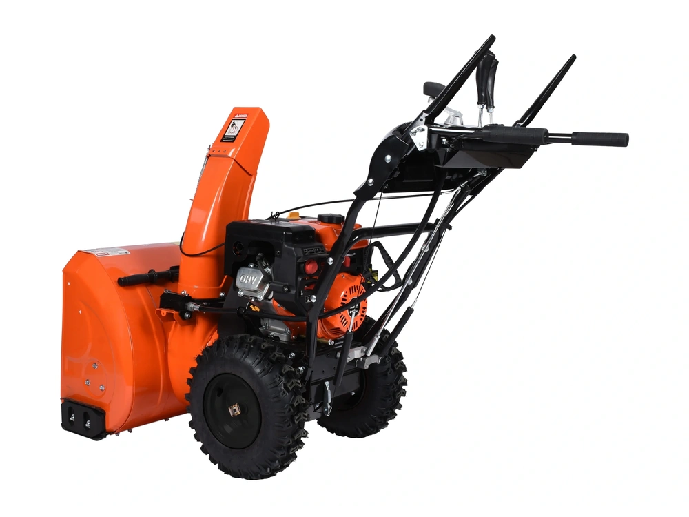 2026 Ducar 24″ Snow Blower, 212 cc, electric and recoil start, heated handles, LED light 24″ Snow Blower, 212 cc, electric and recoil start, heated handles, LED light alt