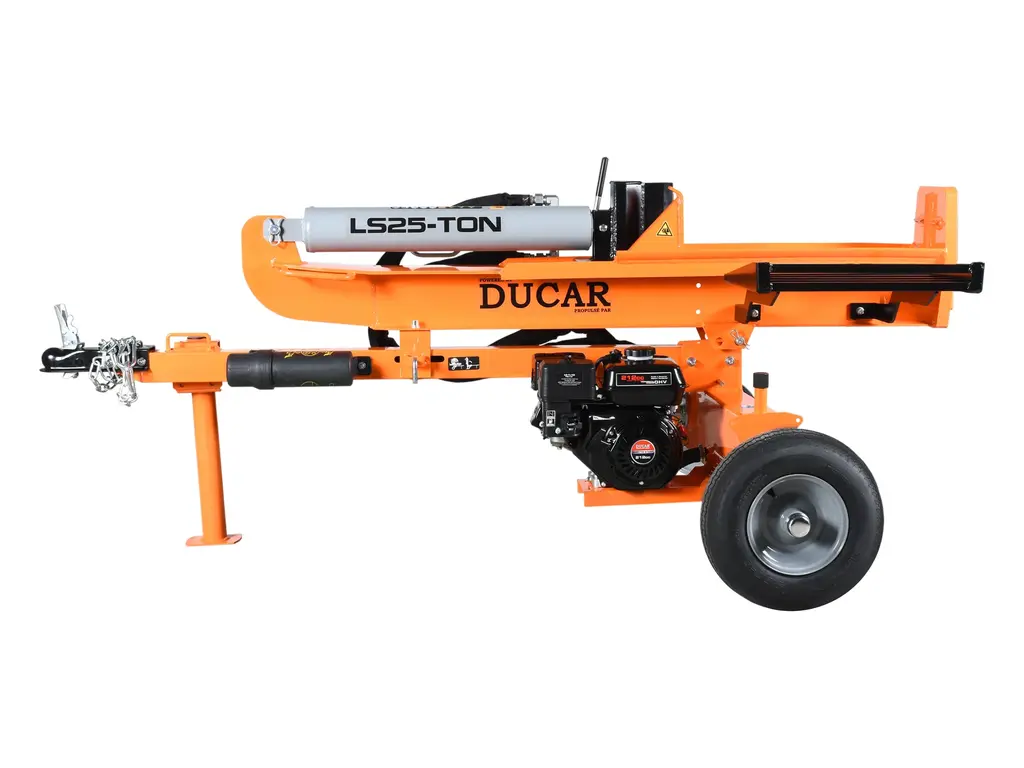 Ducar Fendeuse à bois à essence 25 tonnes, 7 CV 2026