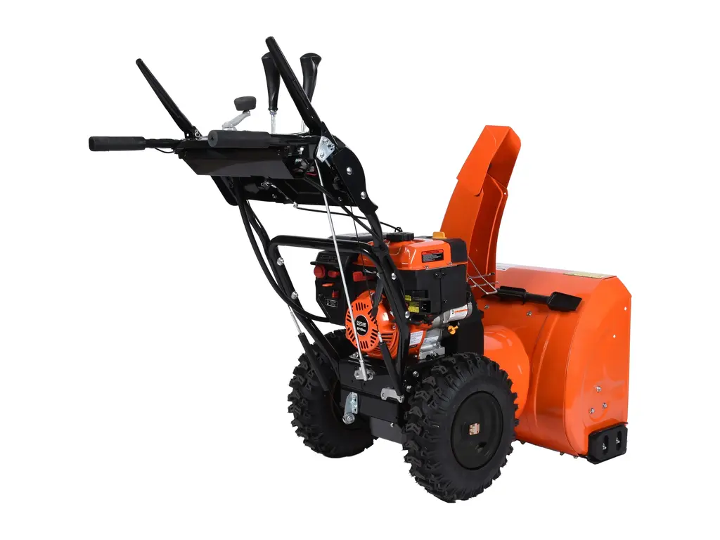 2026 Ducar 24″ Snow Blower, 212 cc, electric and recoil start, heated handles, LED light