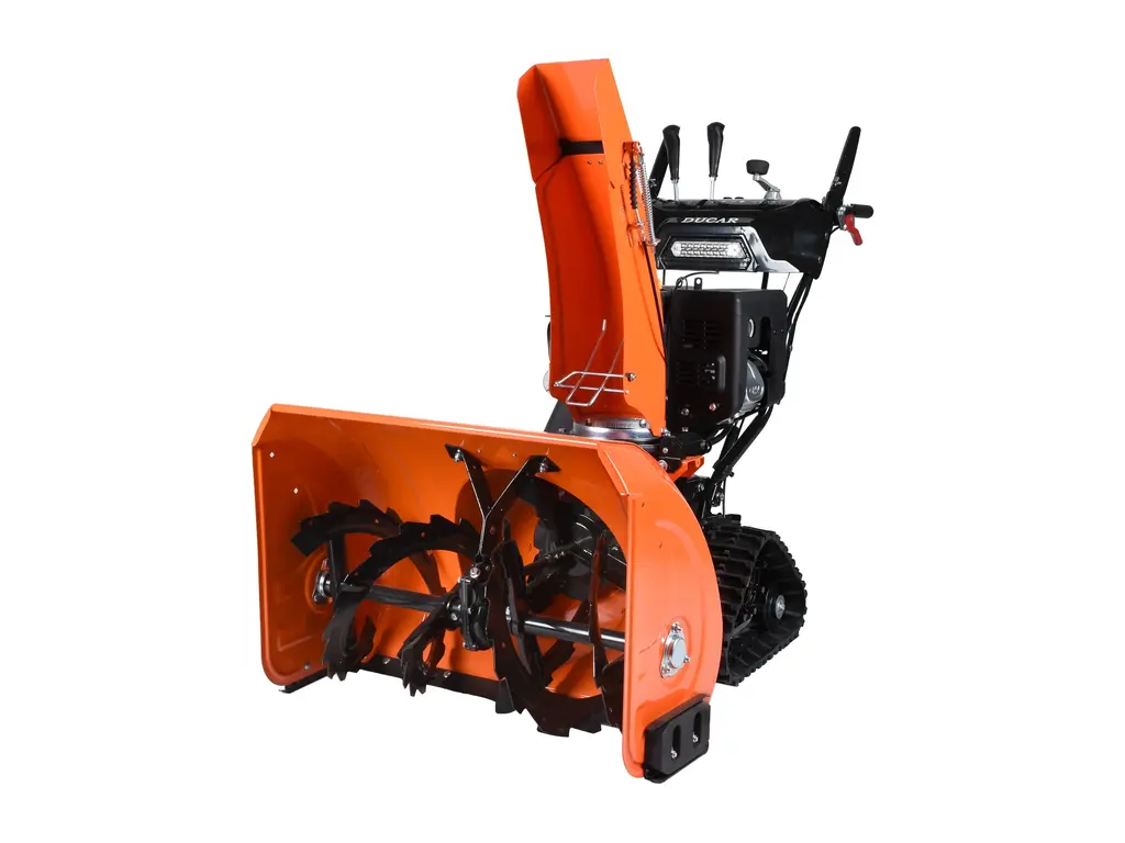 2026 Ducar Snow Blower, 30″, 302 cc, tracks, electric and recoil start, heated handles, LED light