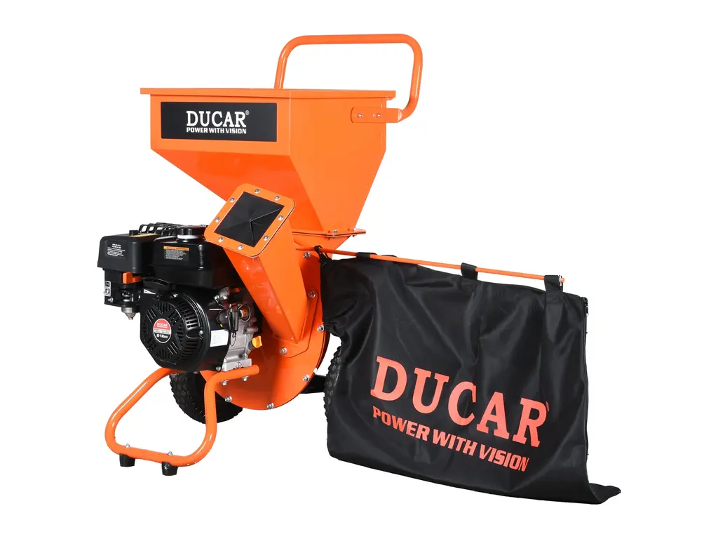 2026 Ducar Wood chipper 7HP, 212 cc engine, recoil start