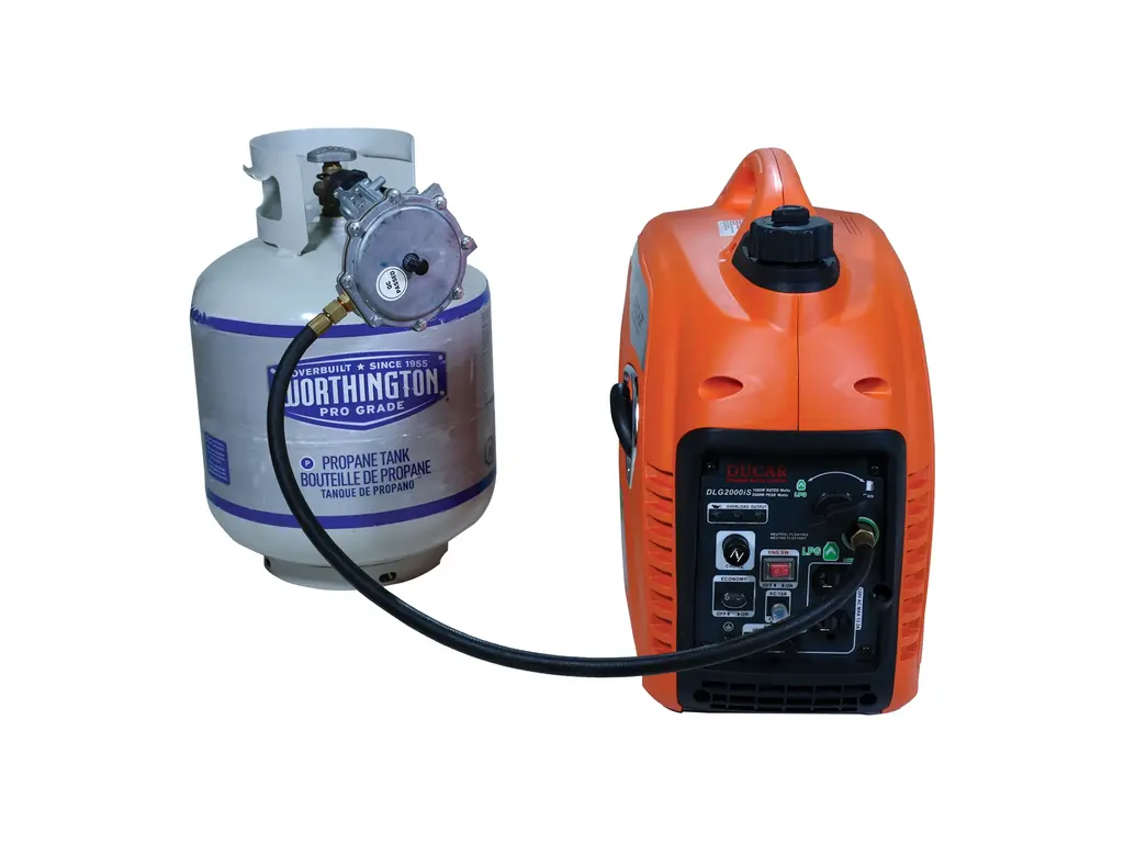 Ducar Génératrices Génératrice à onduleur 2000W, 3 CV, bicarburant (propane / essence) 2026