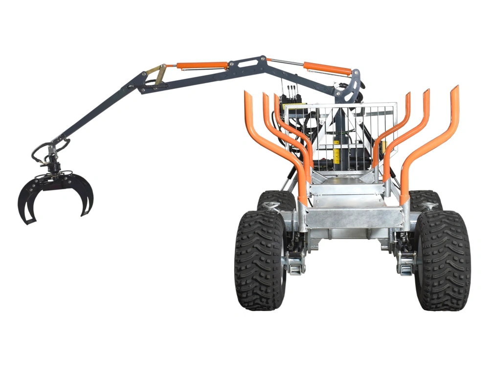 2026 Ducar Timber trailer with crane, 9 HP, 270 cc engine, for ATV Timber trailer with crane, 9 HP, 270 cc engine, for ATV alt