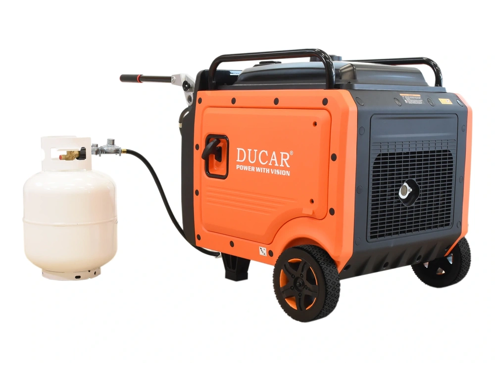 2026 Ducar 8500W Inverter generator, 16 HP, remote start, dual-fuel (LPG / gasoline) 8500W Inverter generator, 16 HP, remote start, dual-fuel (LPG / gasoline) alt