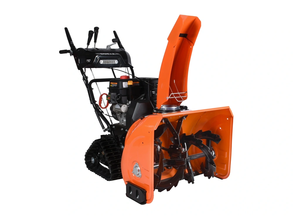 Ducar Souffleuse à neige 26″, 252 cm³, chenilles, démarrage électrique et à rappel, poignées chauffantes, phare DEL Souffleuse à neige 26″, 252 cm³, chenilles, démarrage électrique et à rappel, poignées chauffantes, phare DEL 2026 alt
