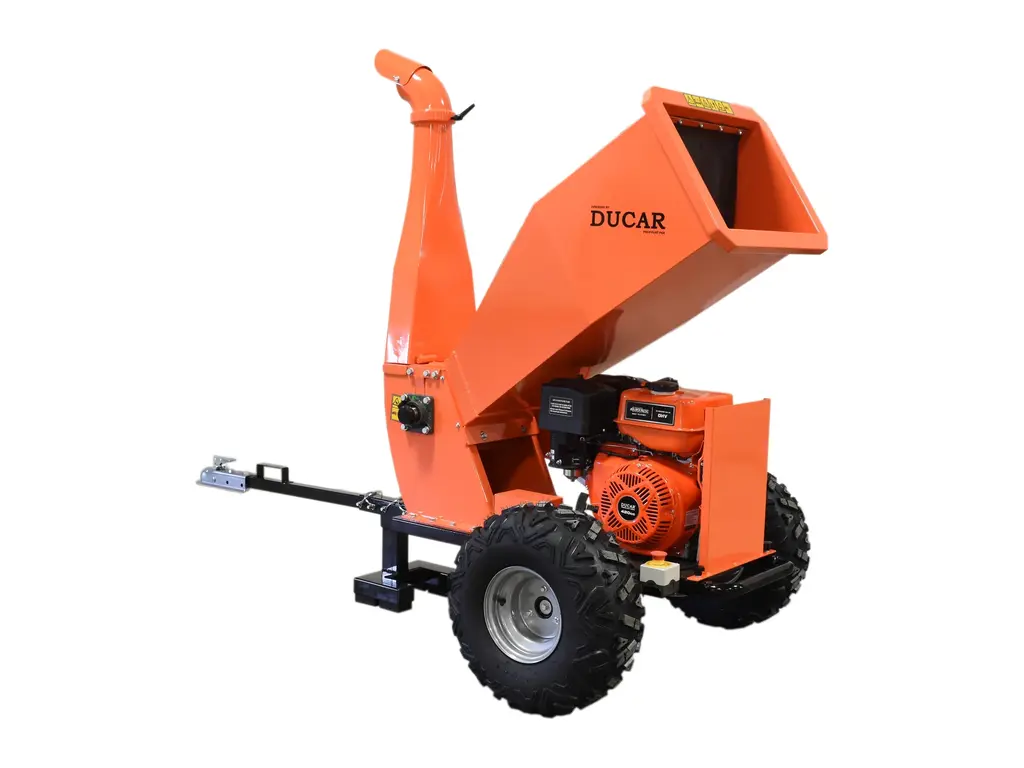 2026 Ducar Wood chipper Heavy Duty 15 HP, 420 cc engine, electric start