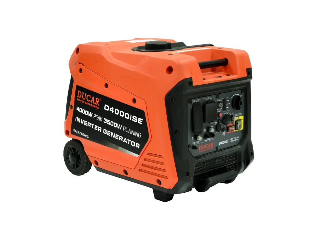 2026 Ducar Generators 4000W Inverter generator, 7.5 HP, gasoline