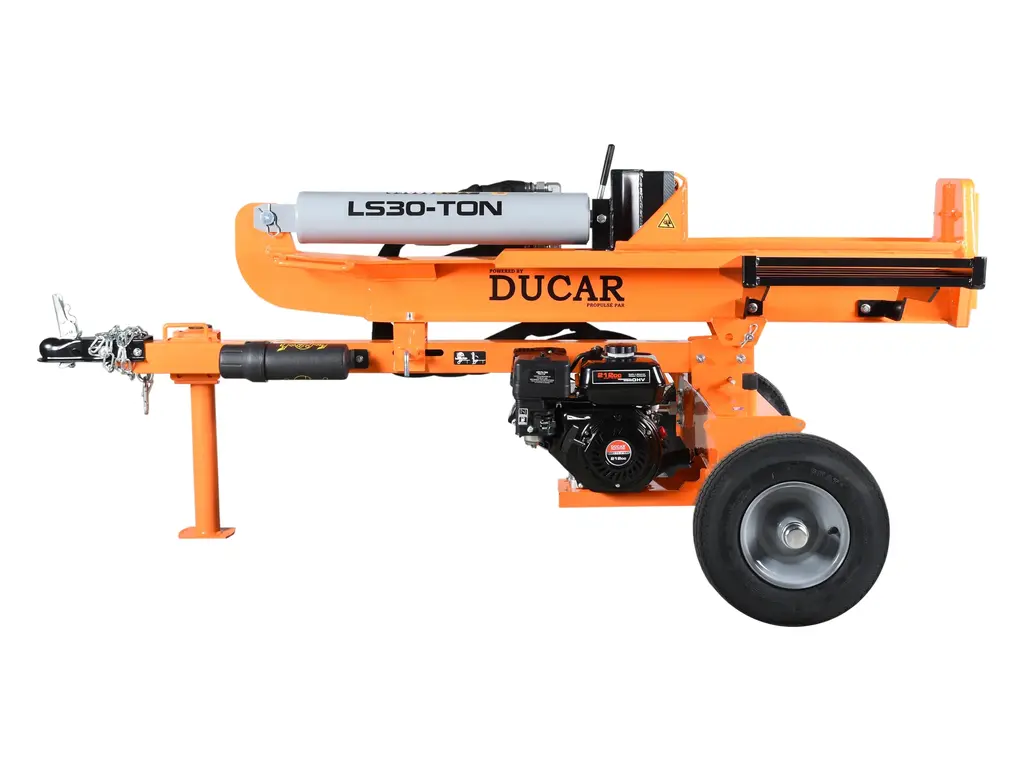 Ducar Fendeuse à bois à essence 30 tonnes, 7 CV 2026