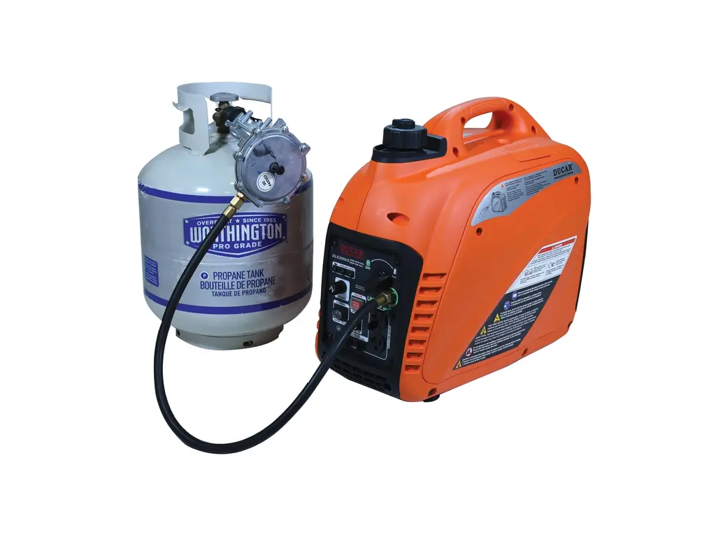 Ducar Génératrices Génératrice à onduleur 2000W, 3 CV, bicarburant (propane / essence) 2026