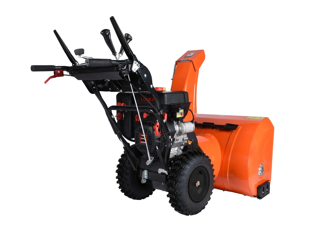 2026 Ducar 34″ Snow Blower, 375 cc, electric and recoil start, heated handles, LED light 34″ Snow Blower, 375 cc, electric and recoil start, heated handles, LED light alt