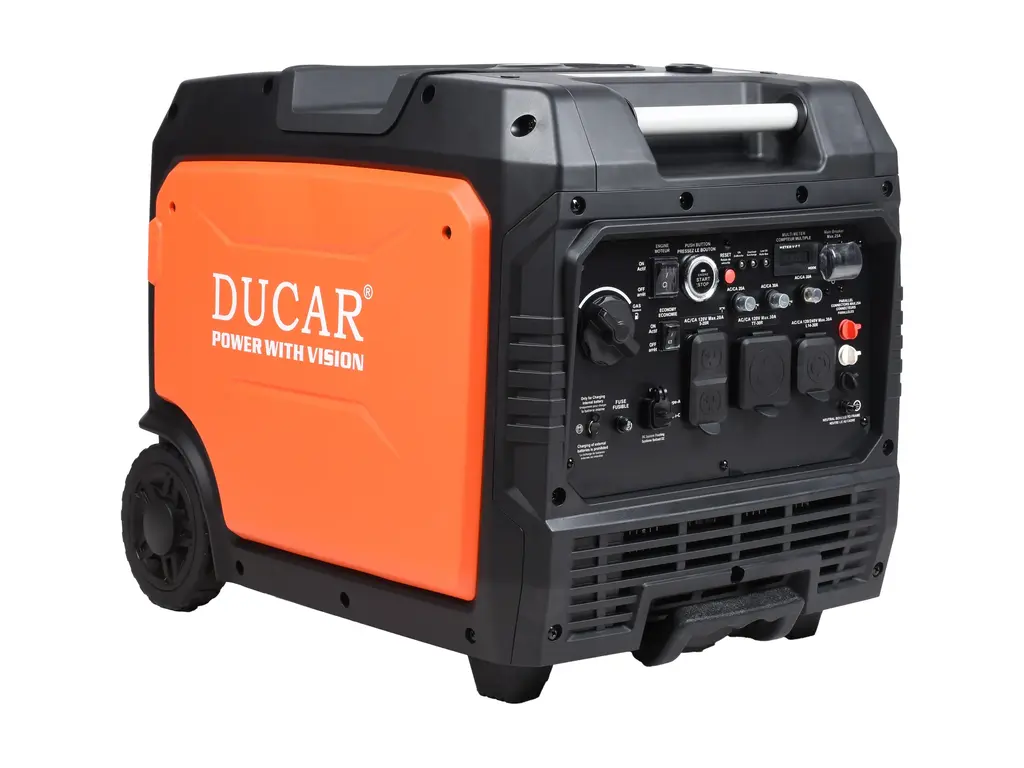 2026 Ducar Generators 7500W Inverter generator, 10 HP, remote starter, gasoline