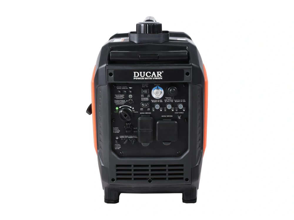 2026 Ducar 4400W Inverter generator, 6 HP, dual fuel (LPG / gasoline) 4400W Inverter generator, 6 HP, dual fuel (LPG / gasoline) alt