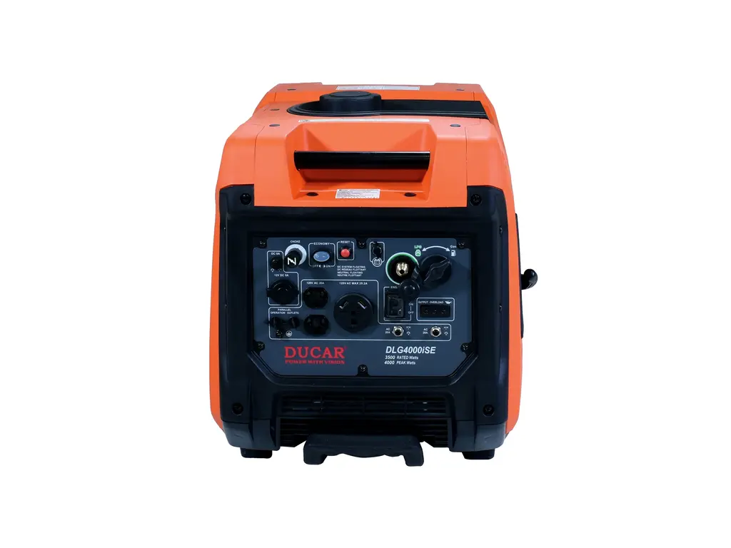 Ducar Génératrices Génératrice à onduleur 4000W, 7,5 CV, bicarburant (propane / essence) 2026