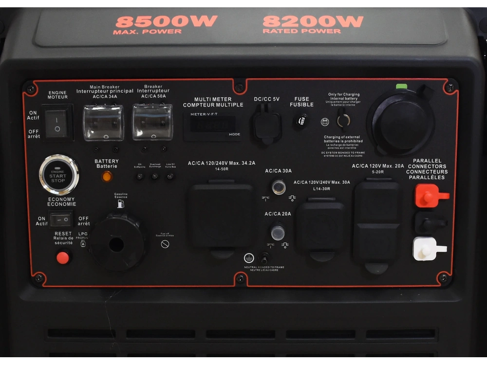 2026 Ducar 8500W Inverter generator, 16 HP, remote start, dual-fuel (LPG / gasoline) 8500W Inverter generator, 16 HP, remote start, dual-fuel (LPG / gasoline) alt