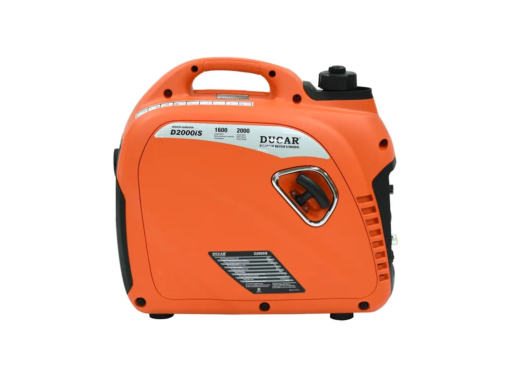 2026 Ducar Generators 2000W Inverter generator, 3 HP, gasoline