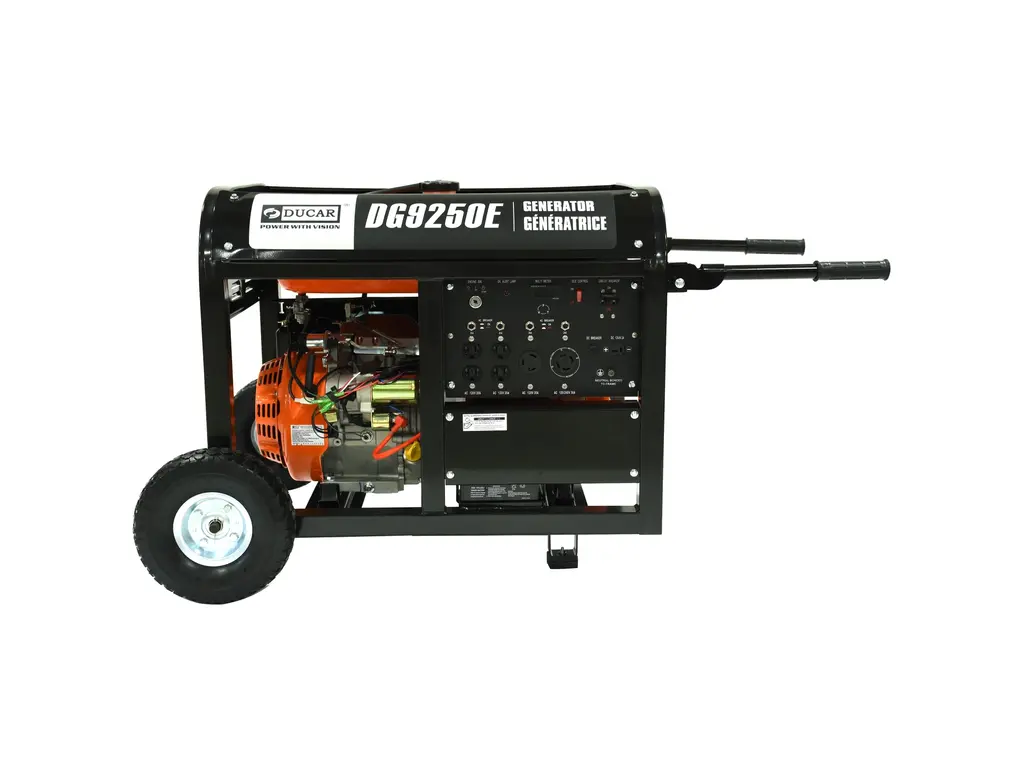2026 Ducar Generators 9250W Heavy Duty Generator, 15 HP, gasoline