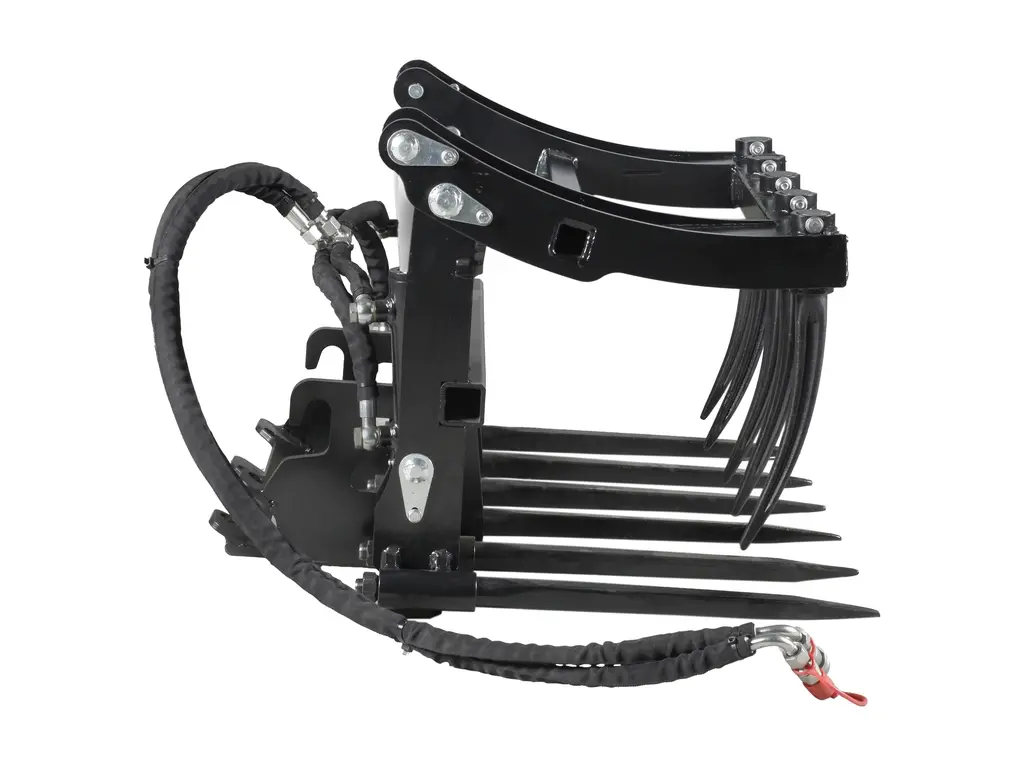 2026 Ducar 30" grapple bucket, with mounting plate, for DUESOSKID-30 stand-on skid steer